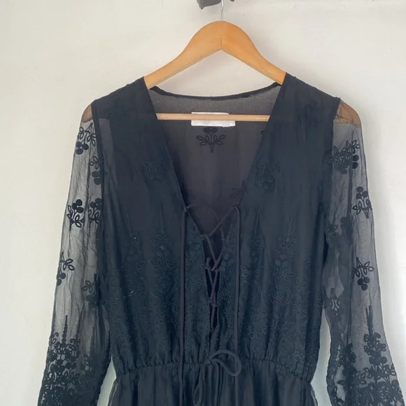 Zimmermann 1 (S) Lucia Silk Embroidered Romper - Picture 5 of 14